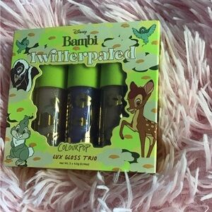New ColourPop Twitterpated Lux Gloss Trio - Bambi, Flower, Thumper